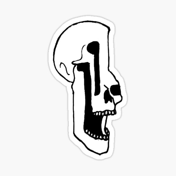 Item preview, skull designed and sold by AshrLowry.
