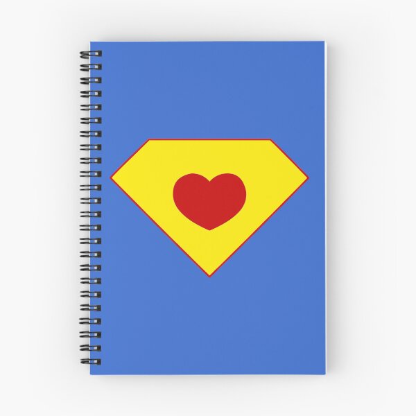 Item preview, Superhero Heart Comic Book Shield Logo designed and sold by Leeloks.