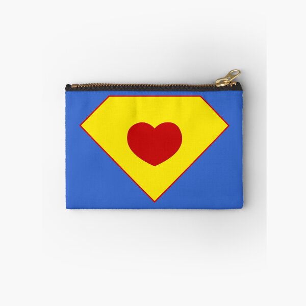 Item preview, Superhero Heart Comic Book Shield Logo designed and sold by Leeloks.