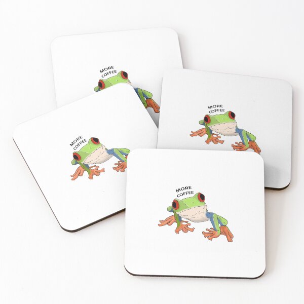 Item preview, Red eye tree frog coffee designed and sold by Binkykun.