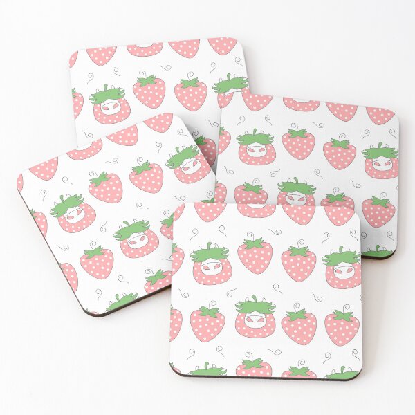Item preview, Funny Strawberry Cow designed and sold by Lulupainting.