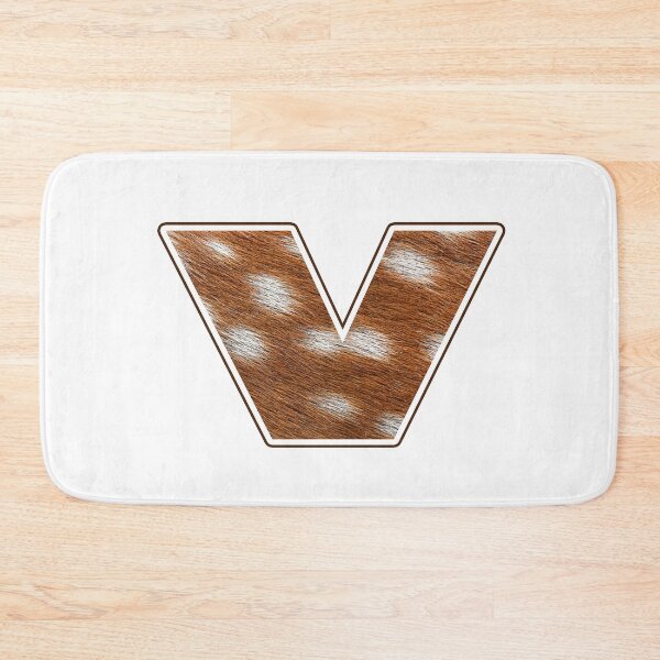 Item preview, Deer Fur Texture Letter V designed and sold by MoonsmileProd.