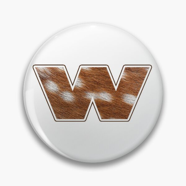Item preview, Deer Fur Texture Letter W designed and sold by MoonsmileProd.