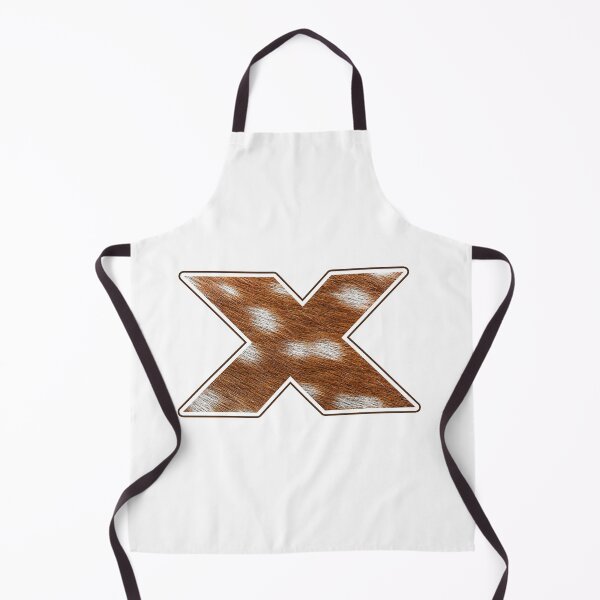 Item preview, Deer Fur Texture Letter X designed and sold by MoonsmileProd.