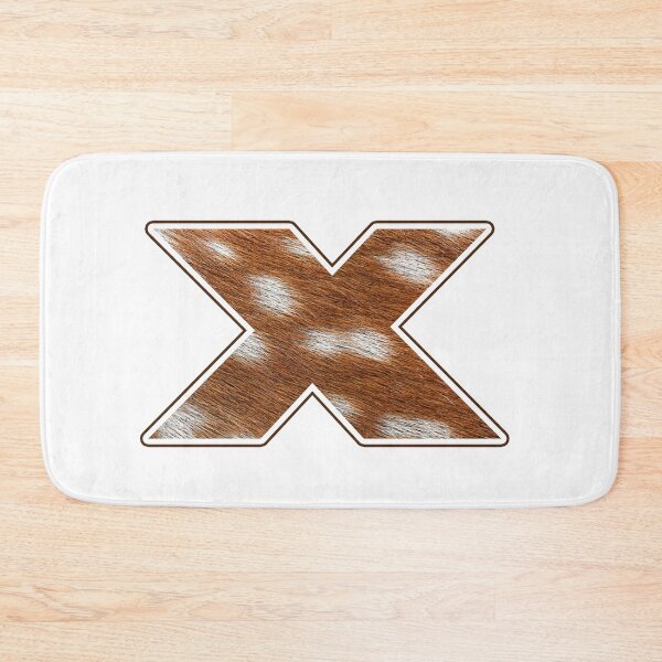 Item preview, Deer Fur Texture Letter X designed and sold by MoonsmileProd.