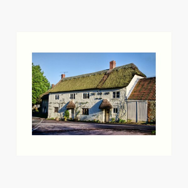 Item preview, The Fox Inn designed and sold by Dorset Girl.