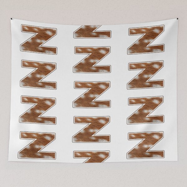 Item preview, Deer Fur Texture Letter Z designed and sold by MoonsmileProd.