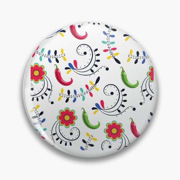 Item preview, Mexican Queretaro Pepper pattern designed and sold by OneTimeEngineer.