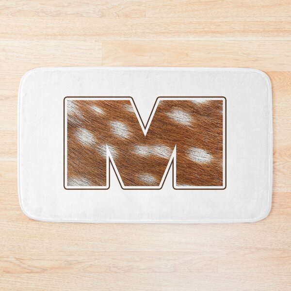 Item preview, Deer Fur Texture Letter M designed and sold by MoonsmileProd.