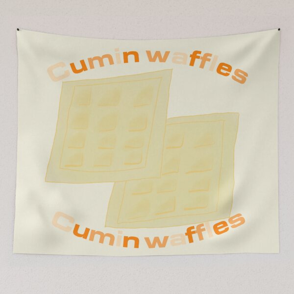 Item preview, cumin waffles designed and sold by personpotato.