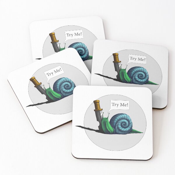 Item preview, Aggressive Snail, Try Me! designed and sold by DaltonWebb.