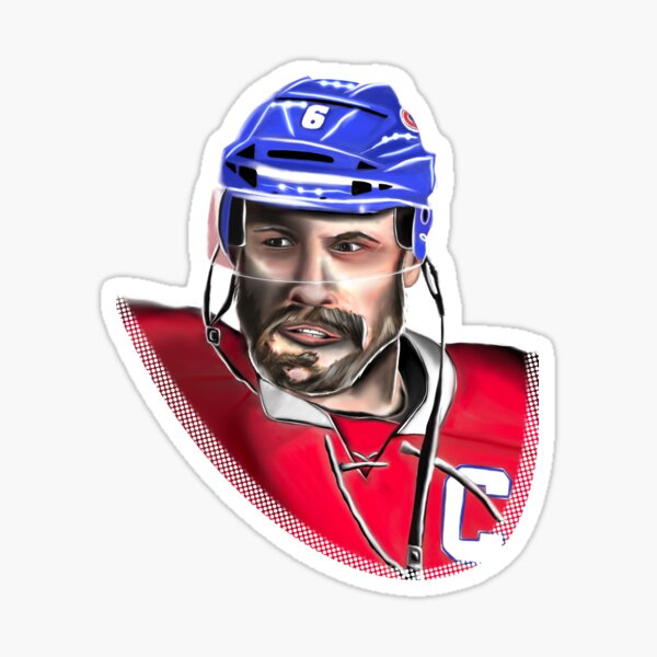 Hockey played red team Sticker