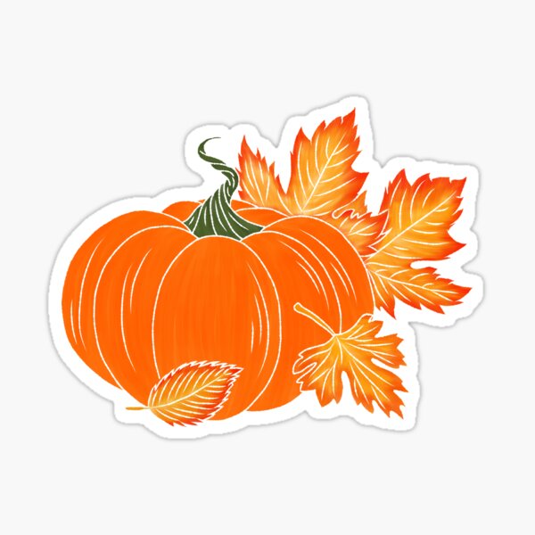 Item preview, happy fall pumpkin designed and sold by crizzysketch.
