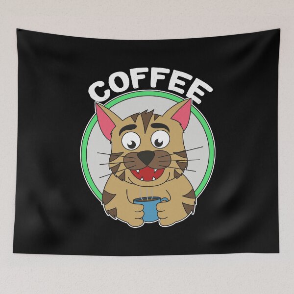 Item preview, Cat coffee gift idea designed and sold by Argentini.