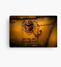Regular Gasoline Canvas Print