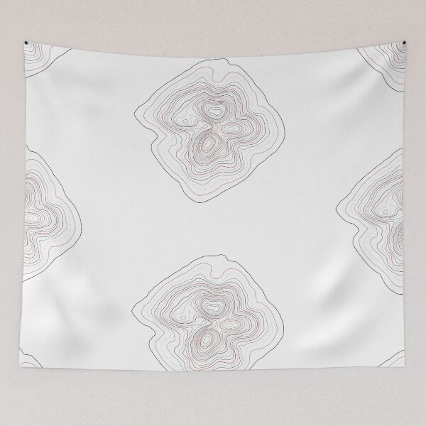 Item preview, 4-peak Topographic Contours designed and sold by Joe-s.
