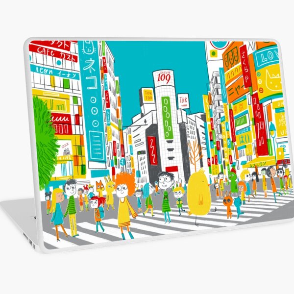 Tokyo Laptop Skin