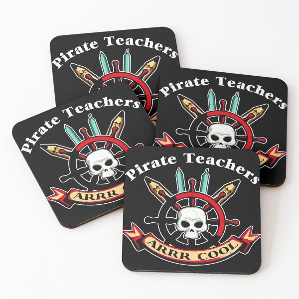 Item preview, Pirate Teacher design, Teacher gift, Educational design graphic designed and sold by Lisbob.