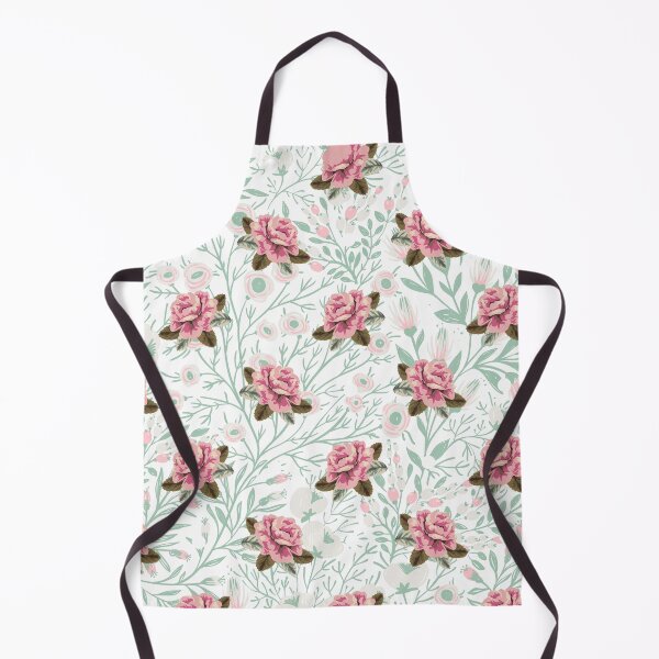 Artikelvorschau, Hübsche rosa Pfingstrose // Floral Seamless Repetition Art entworfen und verkauft von Aishwarya  Singh.