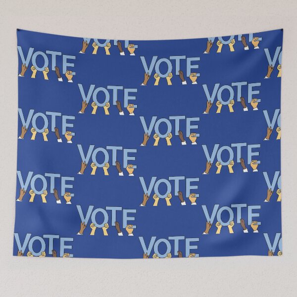 Item preview, vote blue designed and sold by Ella3627.