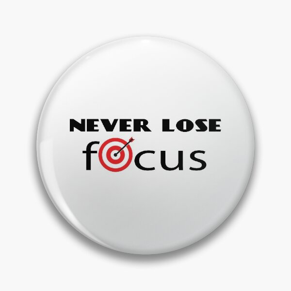 Item preview, Never Lose Focus, With Archery Arrow In Red Target designed and sold by 4AllTimes.
