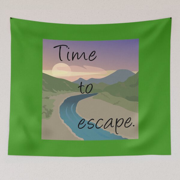 Item preview, Time to escape from everyday life, to travel. Time out, break designed and sold by PaulS34.