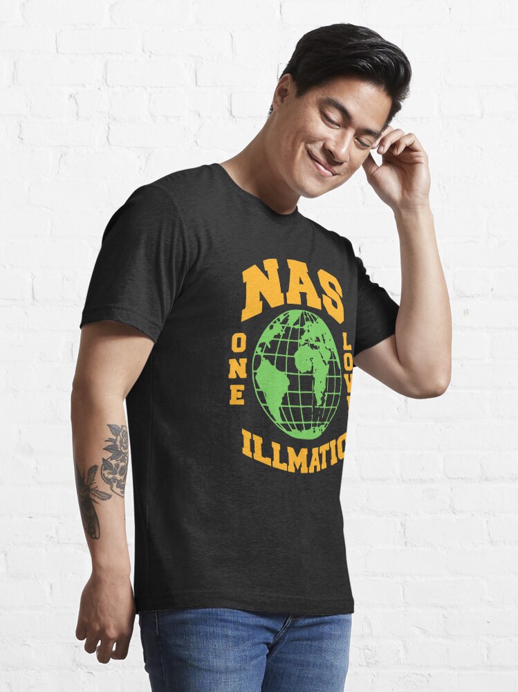 "NAS ONE LOVE ILLMATIC [HIPHOP VINTAGE DESIGN]" T-shirt for Sale by