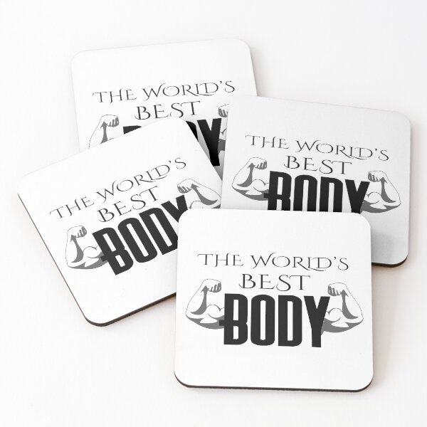 Item preview, The World's Best Body, With Flexing Biceps designed and sold by 4AllTimes.