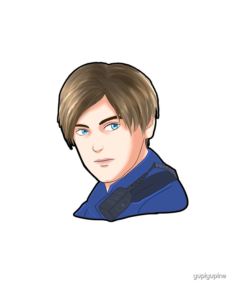 Re2 Remake Leon S Kennedy Ipad Case Skin For Sale By Yupiyupine Redbubble