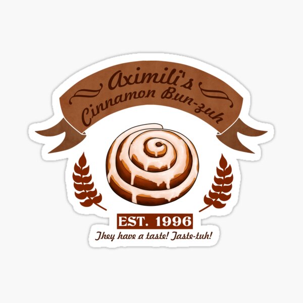 Ax's Cinnamon Rolls Sticker