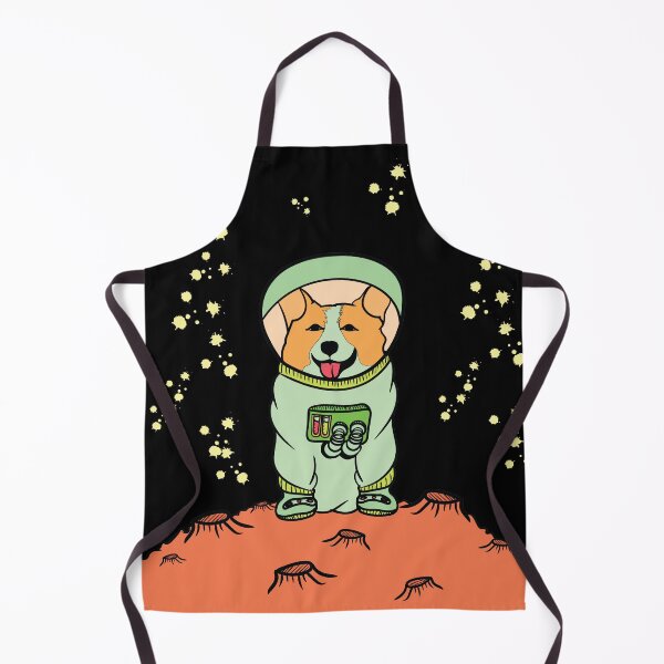 Item preview, Corgi Dog Astronaut Mars And Stars designed and sold by Grinover.