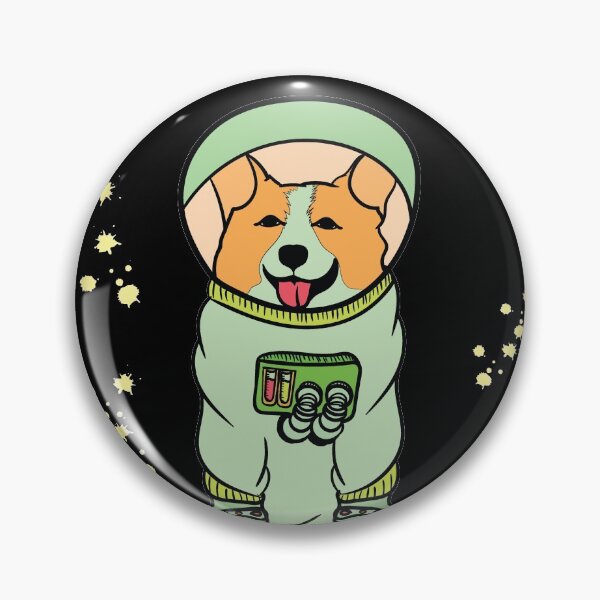 Item preview, Corgi Dog Astronaut Mars And Stars designed and sold by Grinover.
