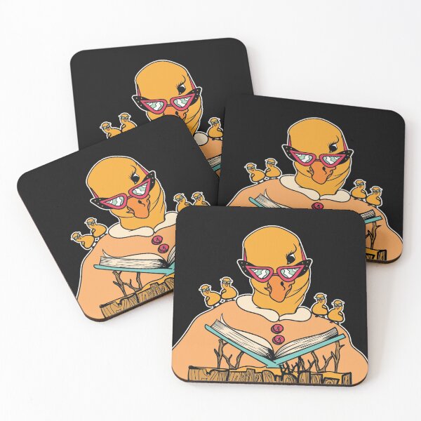 Item preview, Teacher Duck With Chicks And Books designed and sold by Grinover.