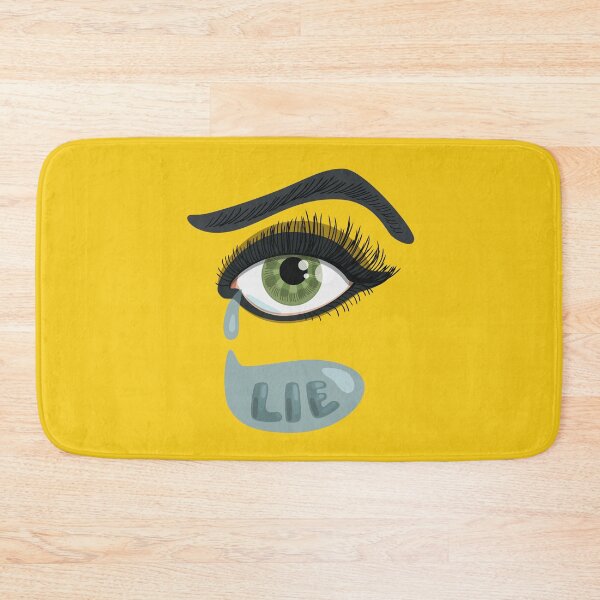 Item preview, Green Lying Eye Crying In Tears designed and sold by Boriana Giormova.