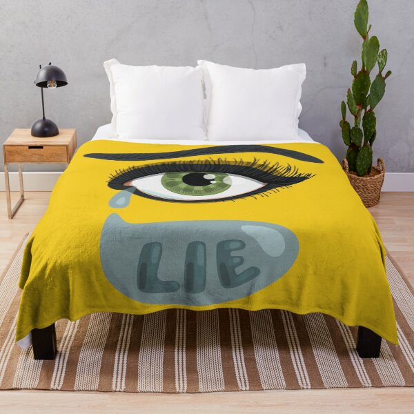 Item preview, Green Lying Eye Crying In Tears designed and sold by Boriana Giormova.