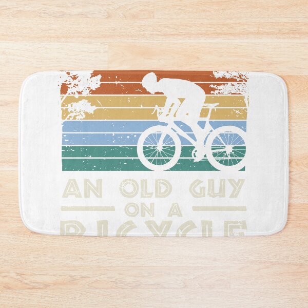 Item preview, Old Man on A Bicycle Gift design | Funny gift 4 Cyclists print designed and sold by Lisbob.