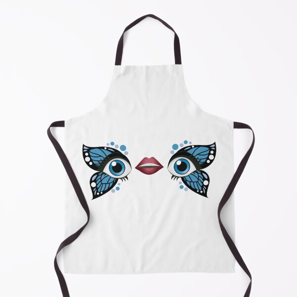 Item preview, Eye Mouth Eye Emoji with Blue Butterfly make up designed and sold by yselle.