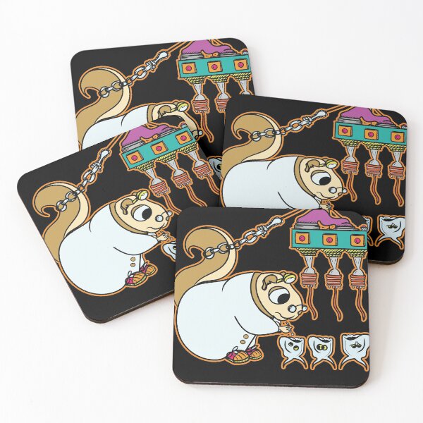 Item preview, Dentist Cleaning And Brushing Squirrels designed and sold by Grinover.