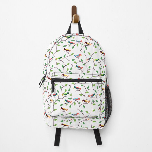 Item preview, Colorful birds and foliage jungle pattern designed and sold by mrhighsky.