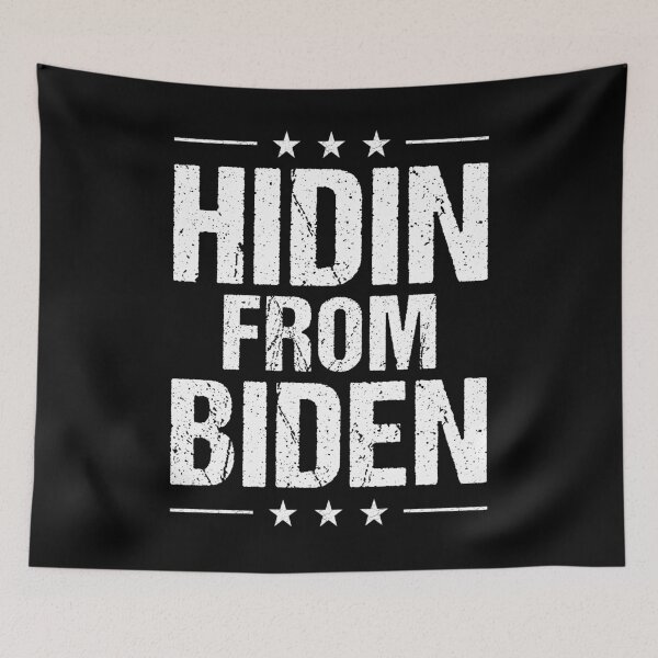 Item preview, Hidin From Biden Vintage Design Funny Anti Joe Biden 2020 Retro designed and sold by naworas.