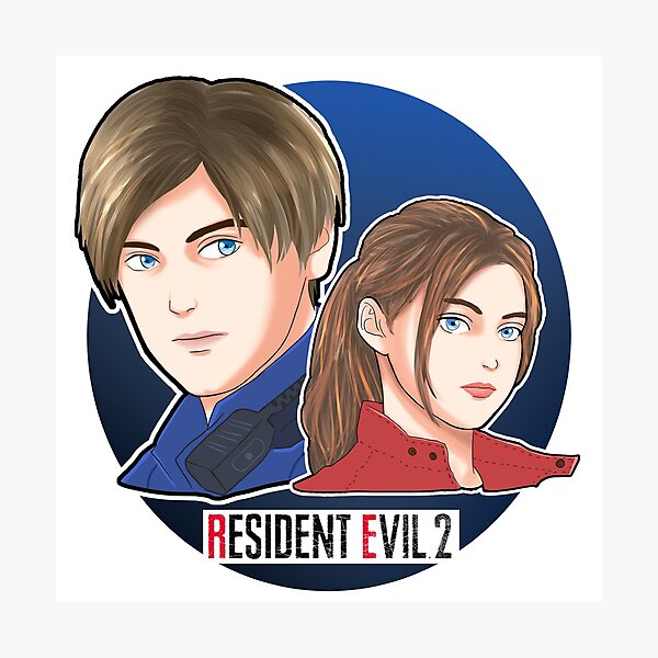 Item preview, Resident Evil 2 Remake Leon and Claire  designed and sold by yupiyupine.