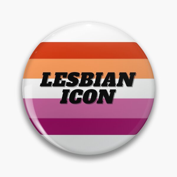 Item preview, lesbian icon lgbt pride slogan designed and sold by becky245.