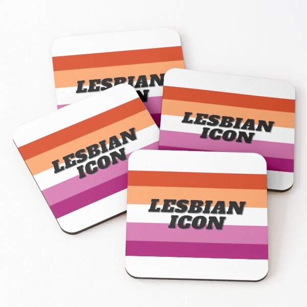 Item preview, lesbian icon lgbt pride slogan designed and sold by becky245.