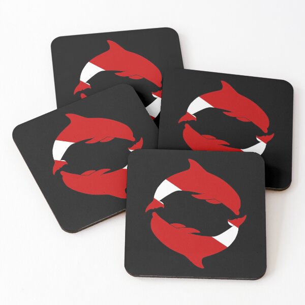Item preview, Diver Down Dolphins designed and sold by Caden Darling Designs.