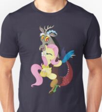 Fluttershy and Discord (My Little Pony: Friendship is Magic) Unisex T-Shirt