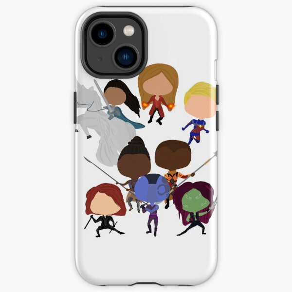 Female Heroes iPhone Tough Case