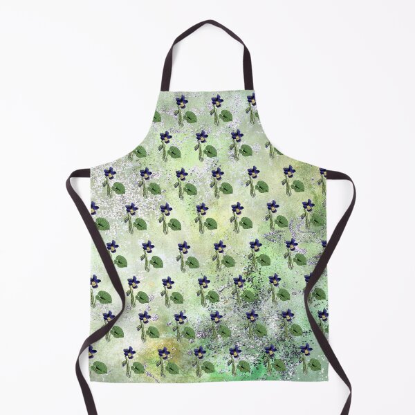 Item preview, Green Glitter Purple Flower Pattern designed and sold by Hanlar.