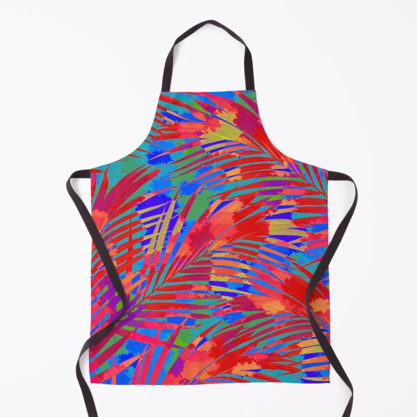 Item preview, Tropical Leaves leaf simple design watercolor artwork pattern designed and sold by SILVERAPPLE.