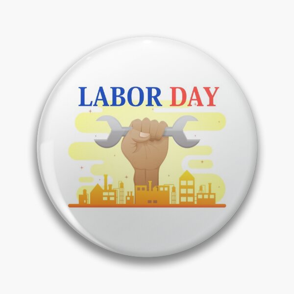 Item preview, Happy Labor Day designed and sold by JanuszJarowicz.