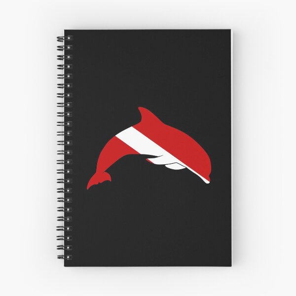Item preview, Diver Down Dolphin designed and sold by Caden Darling Designs.